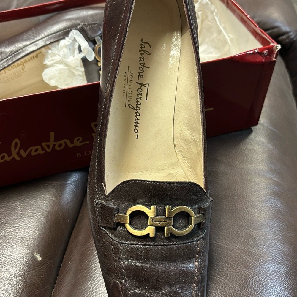 Salvatore Ferragamo vintage loafers- authentic